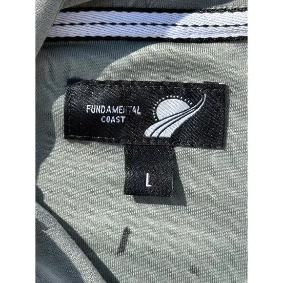 Fundamental Coast  Pullover Hoodie Mens Size Large Gray Pullover solid light - Picture 4 of 4